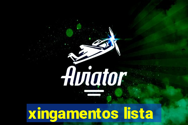 xingamentos lista